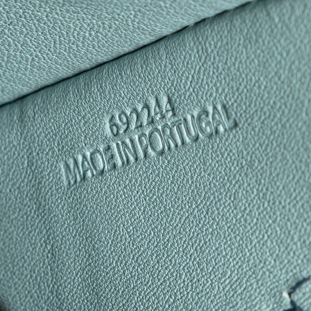 Loewe Elephant Pocket Crossbody Shoulder Bag Blue Leather - Picture 6 of 8